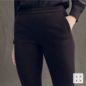 J Crew Martie slim crop pant in stretch cotton